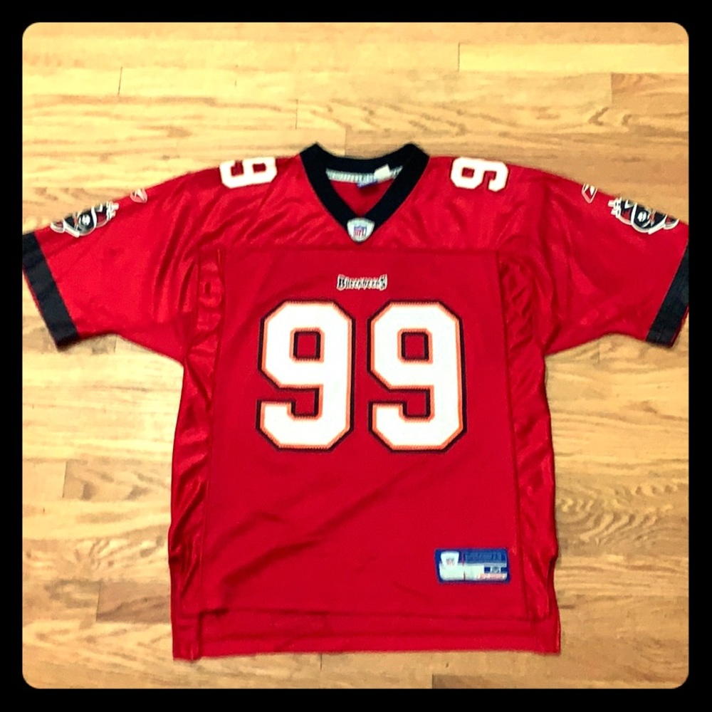 Warren Sapp Throwback Vintage Buccaneers Jersey
